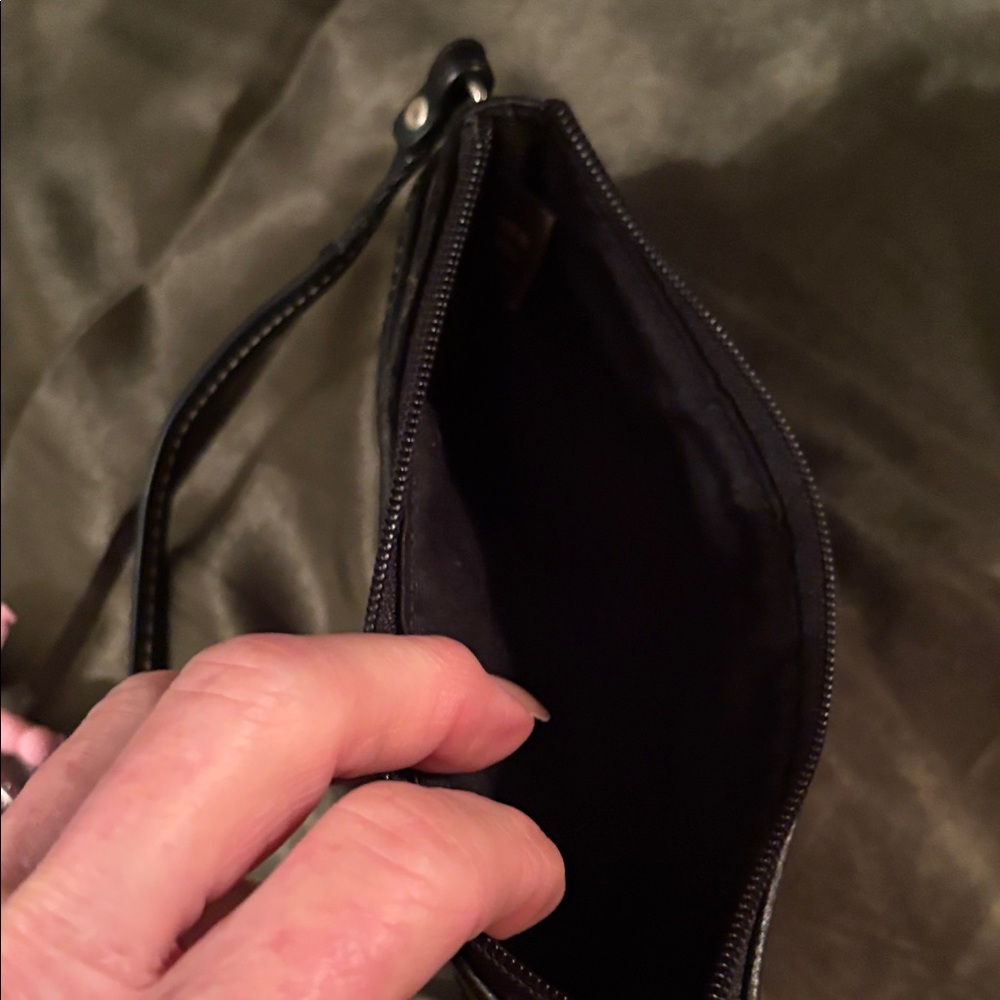 Coach Hampton signature canvas/python/leather carryall E0951-F13993 and wristlet - Picture 6 of 16